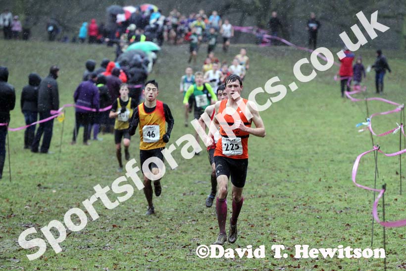 No 225 under-15 boys Northern Cross Country Champs, Knowsley Safari Park. Photo: David T. Hewitson/Sports for All Pics